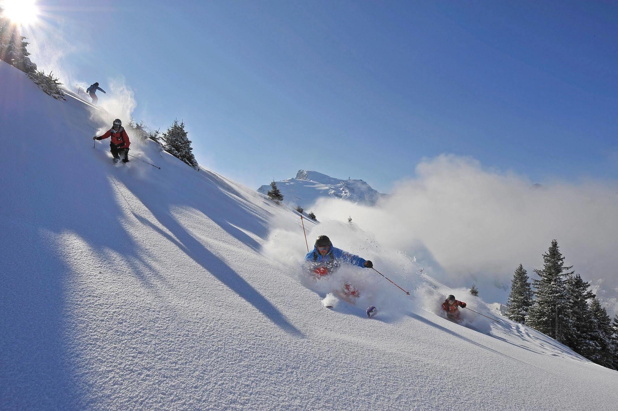 Berglodge Restaurant Ristis Engelberg Exteriör bild